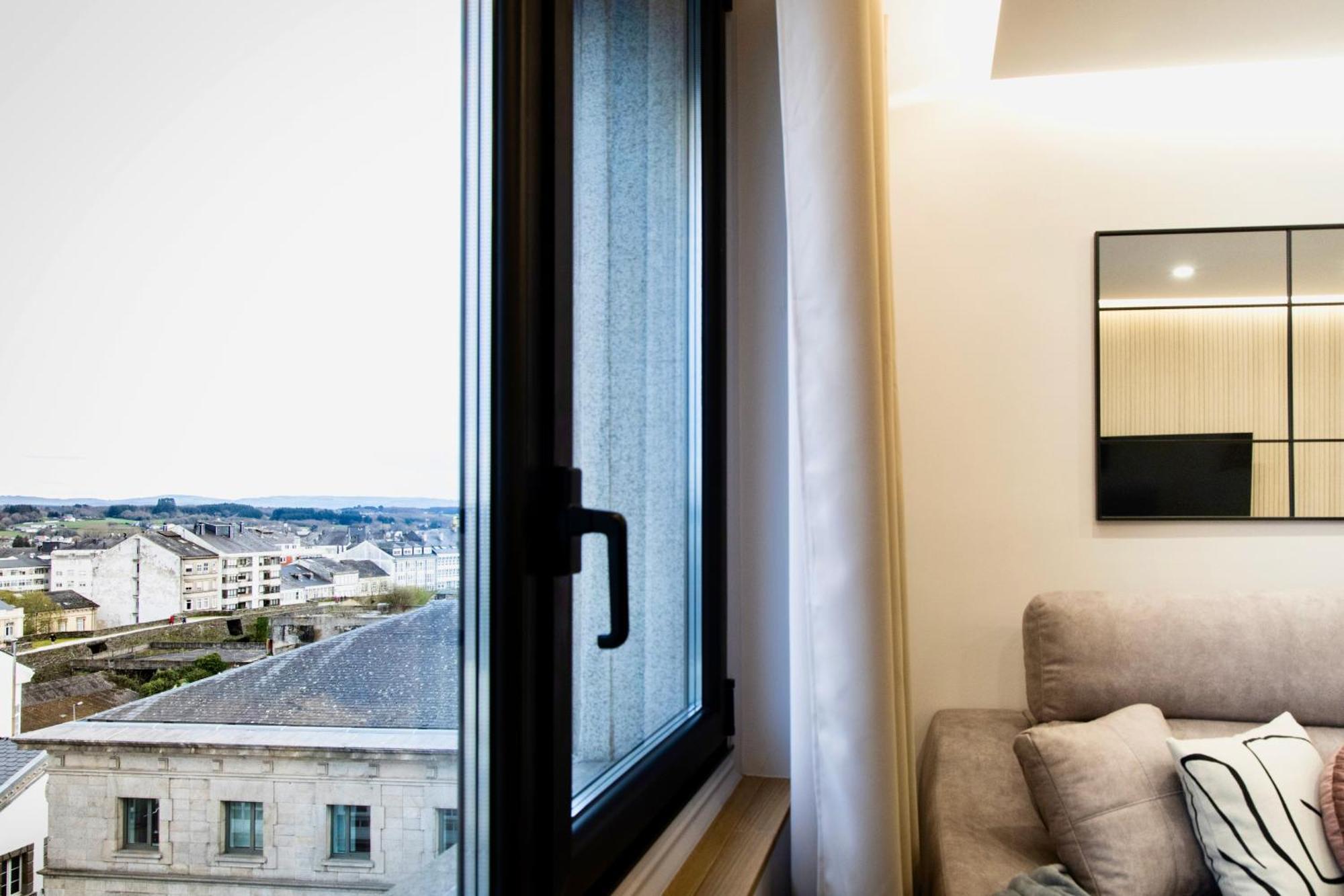 Lucus Skyline & Terrace Lägenhet Lugo Exteriör bild