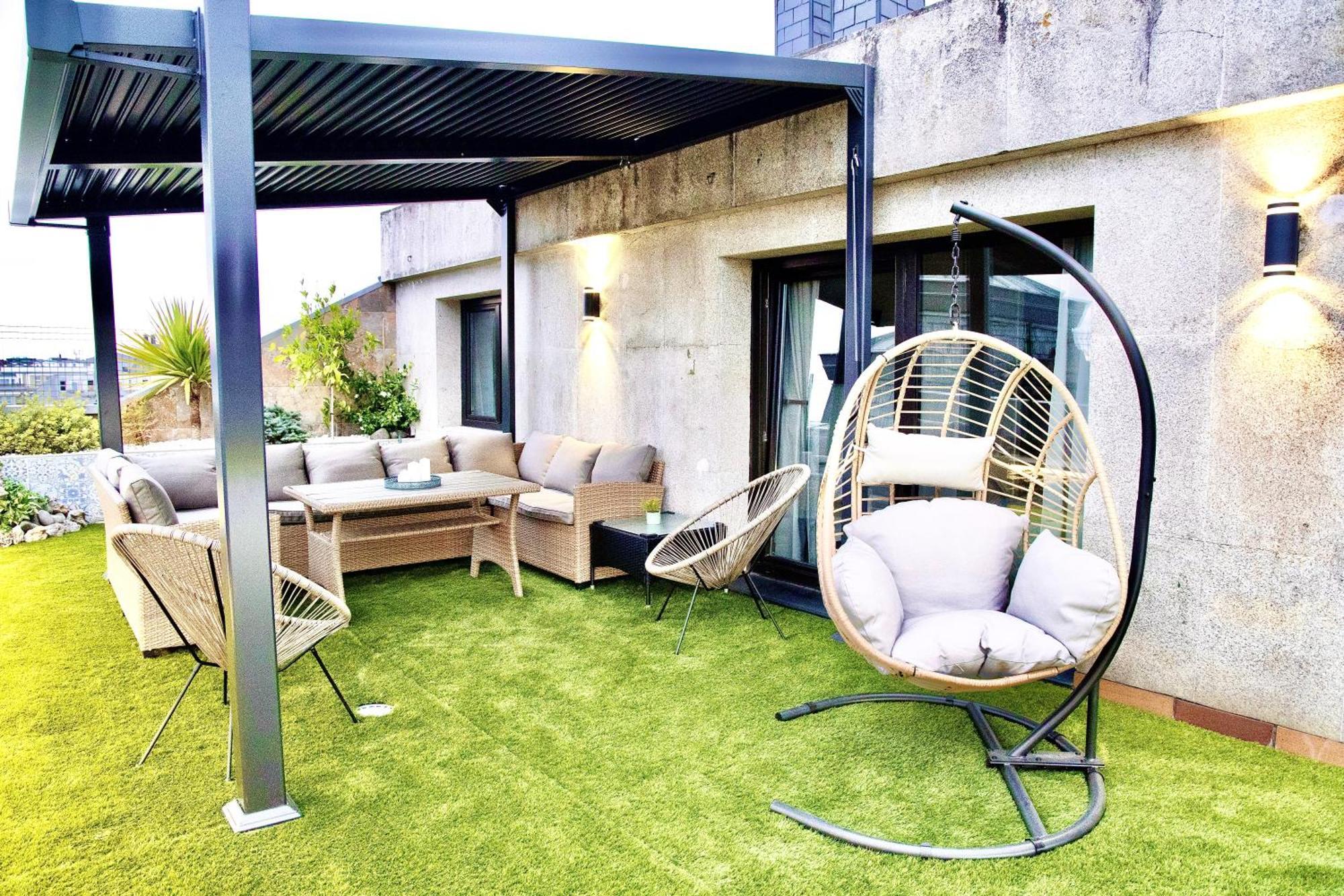 Lucus Skyline & Terrace Lägenhet Lugo Exteriör bild