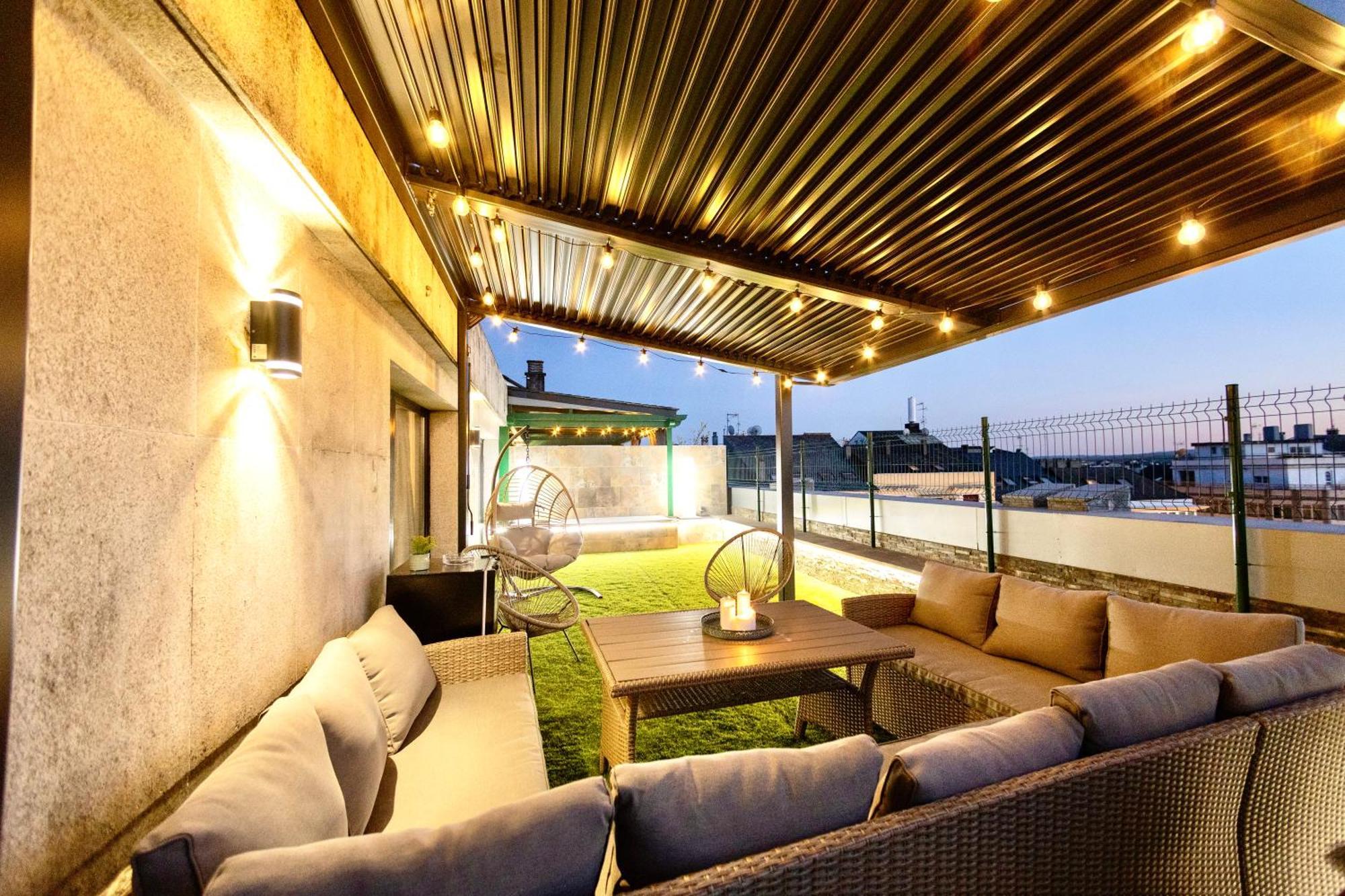Lucus Skyline & Terrace Lägenhet Lugo Exteriör bild